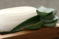 Aloe vera soap Royalty Free Stock Photo