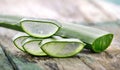 Aloe Vera use in spa for skin care Royalty Free Stock Photo