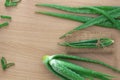 Aloevera fresh leaf on the wooden table,aloe vera on wooden table,Herbs for Health,copy space