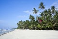 Alona beach bohol island philippines Royalty Free Stock Photo