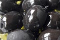Alone black olive