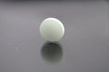 Alone white round tablet Royalty Free Stock Photo