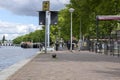 Along The Amstel At Amsterdam The Netherlands 14-5-2020 Royalty Free Stock Photo