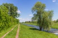 Along Dreisam River Royalty Free Stock Photo