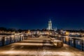 Nice view of lebuinus church in deventer netherlands