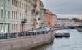 Along Moyka river in SaintPetersburg