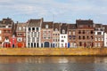 Along the river Meuse in Maastricht, Netherlands Royalty Free Stock Photo