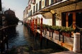 Along the Streets of Venice Royalty Free Stock Photo