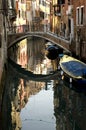 Along the streets of Venice Royalty Free Stock Photo