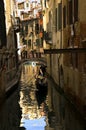 Along the streets of Venice Royalty Free Stock Photo