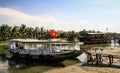 Along the Thu Bon River on a sunny day, Hoi An, Quang Nam Province, Vietnam