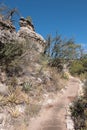 Walnut Canyon trail near Flagstaff, Arizona Royalty Free Stock Photo