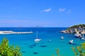 Alonissos island marina, Greece Royalty Free Stock Photo