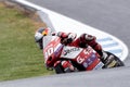 ALONSO David ( DAlo)  of COL on the Gaviota GASGAS Aspar Team GASGAS during the Australian MotoGP at the Phillip Island Gr Royalty Free Stock Photo