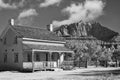 Alonzo Russell Home at Grafton Ghost Town Royalty Free Stock Photo