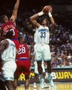 Alonzo Mourning Charlotte Hornets Royalty Free Stock Photo