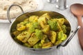 Aloo Ghobi Cauliflower Potato Curry Royalty Free Stock Photo
