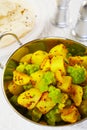 Aloo Ghobi Cauliflower Potato Curry Royalty Free Stock Photo