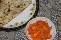 Aloo naan and panir lababdar