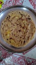 Aloo paratha making recipe Indian style