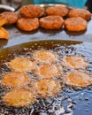 Aloo tikki chat Royalty Free Stock Photo