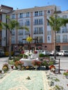 Religious display in Village square