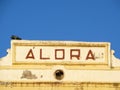 Alora Station Royalty Free Stock Photo
