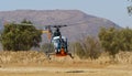 Alouette II at Nyoka ridge