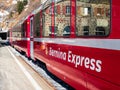 Bernina express panoramic train