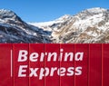 Bernina express panoramic train