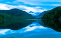 Alp lake in Germany Royalty Free Stock Photo