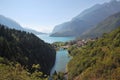 Alp lake in Italy