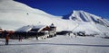 Alp Trida, Silvretta Ski Arena, Switzerland Royalty Free Stock Photo