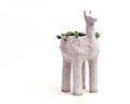 Alpaca planter with string of pearls