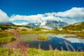 Alpe d`Huez lake trail