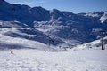 Alpe d'Huez ski resort Royalty Free Stock Photo
