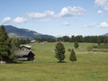 Alpe di villandro in alto adige, italy, trekking in mountain Royalty Free Stock Photo