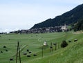 Alpen mountains, Austria - traditional mountains village