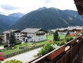 Alpen mountains, Austria - traditional mountains village