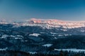 Eiger MÃÂ¶nch and Jungfrau in the Bernese Alps Royalty Free Stock Photo