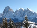 Alpes landscape in Ortisei