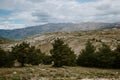 Alpes Maritimes landscape, hiking from the village of Courmes, summer time mountain view