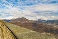 Alpes Mountains Aerial View, Piamonte, Italy