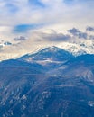 Alpes Mountains Aerial View, Piamonte, Italy