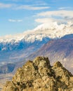 Alpes Mountains Aerial View, Piamonte, Italy