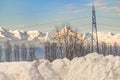 Alpes Mountains Aerial View, Piamonte, Italy