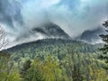 Alpes mountains in Bavaria Germany