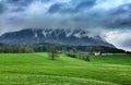 Alpes mountains at Schoenau, Lake Koenigssee, Bavaria Germany