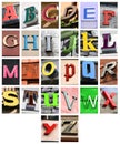 Alphabet Royalty Free Stock Photo
