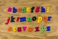 Alphabet abc color letters learning school preschool children teaching